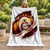 Galatasaray blanket Flannel Blanket Soft Cozy Plush Throw for Sofa Bed Lightweight Home Decoration Gifts for Christmas various holidays