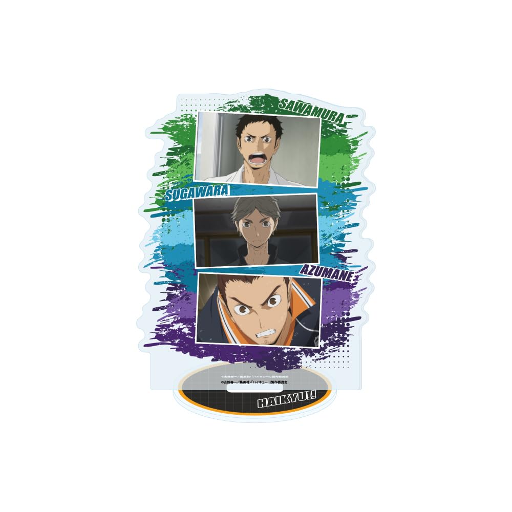 

08 Daichi Koushi Asahi Azumane Acrylic Stand Haikyu!! Sawamura, Sugawara, [Scene]