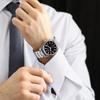 BERNY Automatic Watch for 200M Waterproof Super Luminous Mechanical Full Stainless Analog Sapphire Calendar Included Men, Men's Watch, Silver, Watch,
