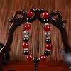 Car Ornaments Buddha Beads With Brave Troops Auto Interior Rearview Mirror Hanging Pendant Stalls