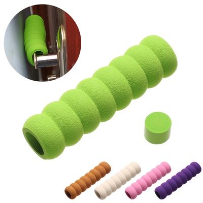 1 Stück Weicher Spiral-Schaumstoff Elastischer Griffschutzhülle Türknaufschutz Antikollisions-Türstopper Praktischer Kinderschutz
