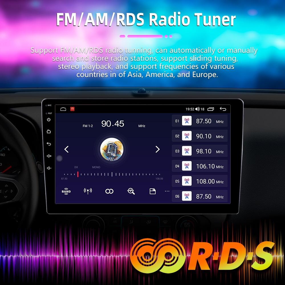 9inch 10inch Car Radio Android Auto Carplay Car Stereo Multimedia Player Universal WIFI GPS Autoradio Car Intelligent Systems