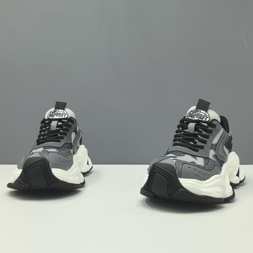 Boys Thick-Soled Super-Hot Dad Shoes Ins Trendy And Versatile Men'S Trendy Shoes Breathable Heightening Shoes Casual Shoes