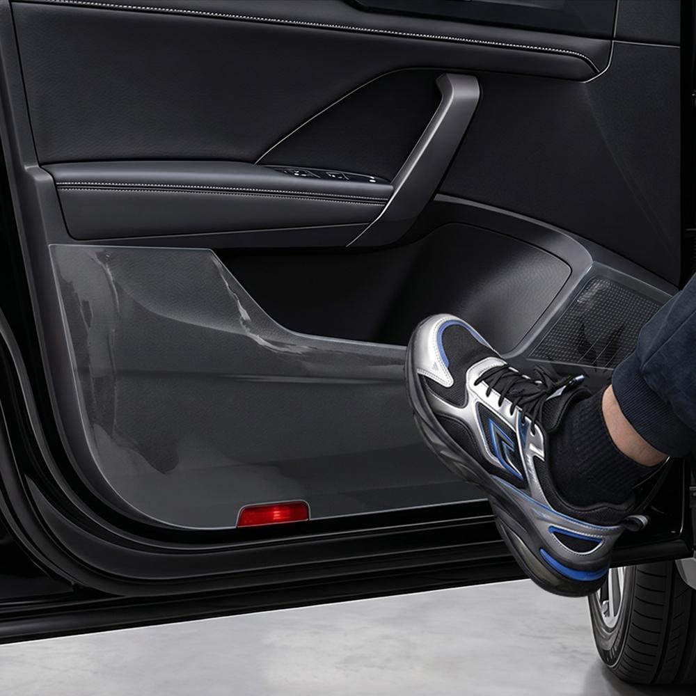 TPU Car Door Anti Kick Pad Stickers Inner Side Edge Film Front and Rear Door Side Panel Protection Pad For Volkswagen Tharu 2020
