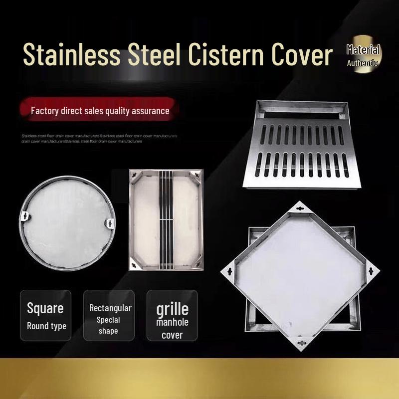 Jundingying Invisible SS201 Manhole Cover