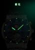 Watch Men Gold Automatic Mechanical Skeleton Business Watch Male Waterproof Analog Stainless Steel Luxury Gentleman (all black A)