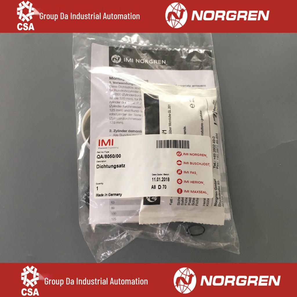 Norgren Cylinder Repair Kit QA/8250/00 QA/8063/00 QA/8200B/00