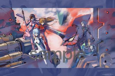 YANOMAN In Jigsaw Puzzle Evangelion EVA Shozen and Five Pilots Request and Spatula Included (Yanoman) [Made Japan] 1000-Piece (50x75cm) 10-1340