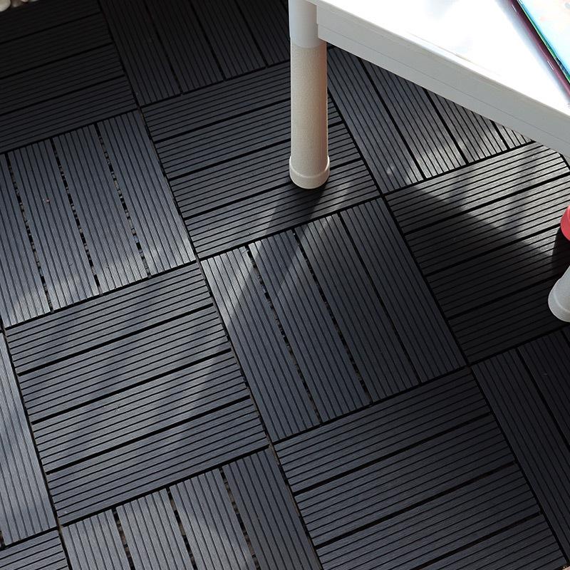 WPC Interlocking DIY Outdoor Flooring: Anti-Corrosion, Self-Laying for Balcony, Terrace, Courtyard Renovation