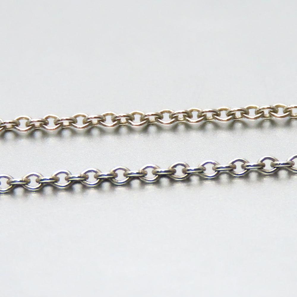 Used TIFFANY&Co. Necklace Bean Silver925 3g Silver El Saperetti