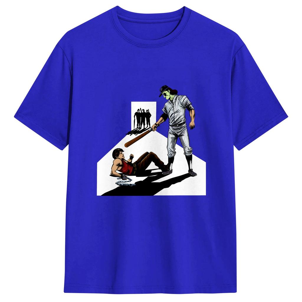 Unisexs TShirt The Warriors Casual Pure Cotton Tees Short Sleeve T Shirts Crewneck Clothing Plus Size