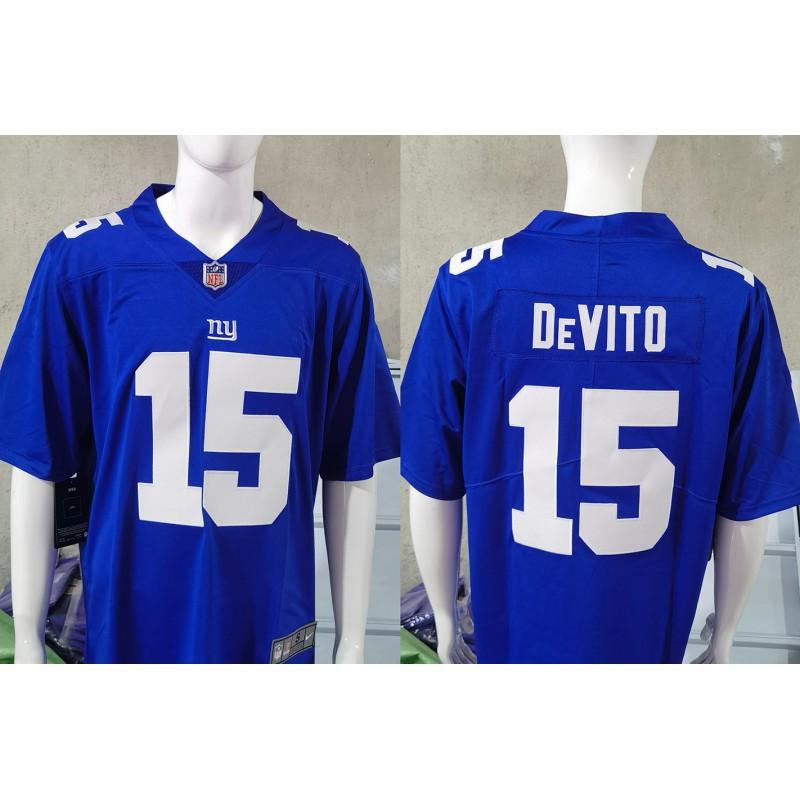 New York Giants Retro Football Jersey Short Sleeve Fan Apparel Sportswear Men