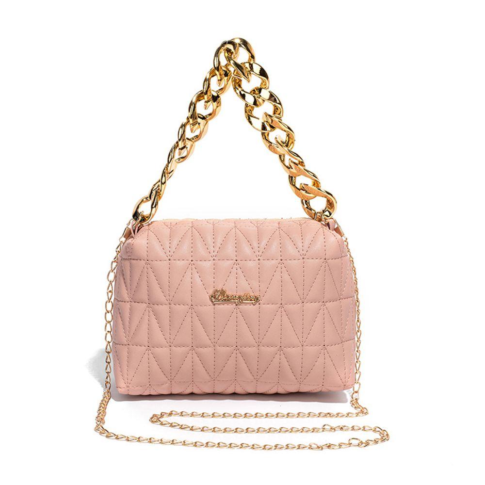 Fashion Women Girls Shoulder Bags Chain Handbags PU Leather Female Large Capacity Casual Crossobdy Clutch Purse