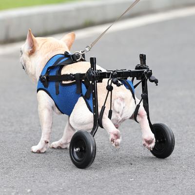 Evcil Hayvan Tekerlekli Sandalye Puset Ayarlanabilir Evcil Hayvan Hareketlilik Yardımcısı Engelli Kedi ve Köpek Rehabilitasyon Yürüme Hareketlilik Yardımcısı