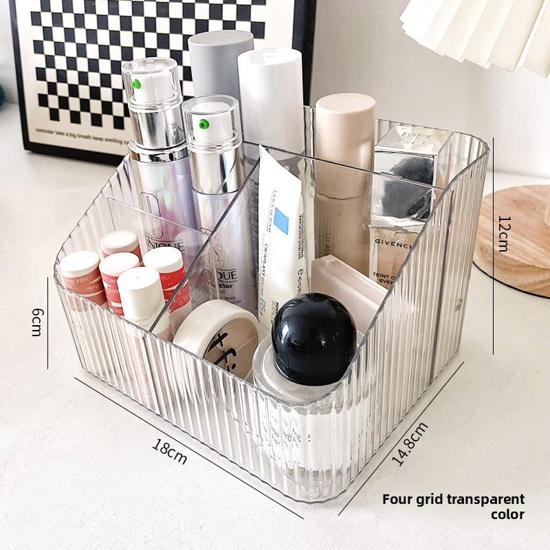 

Desktop Skincare and Cosmetics Storage Box three panel