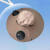 Bucket Cap with Cooling Feature and Solar Fan for Fishing