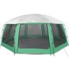 Pool Tent with Removable Canopy and Mesh Walls Sea Green 690 x 690 cm