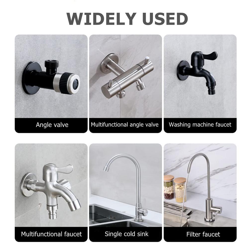 Tap Cartridge Tap Valve Set Tub Turn Cartridges Gland Washbasin 1/2\\\" Brass Ceramic Disc Faucet Accessories Kitchen Bathroom
