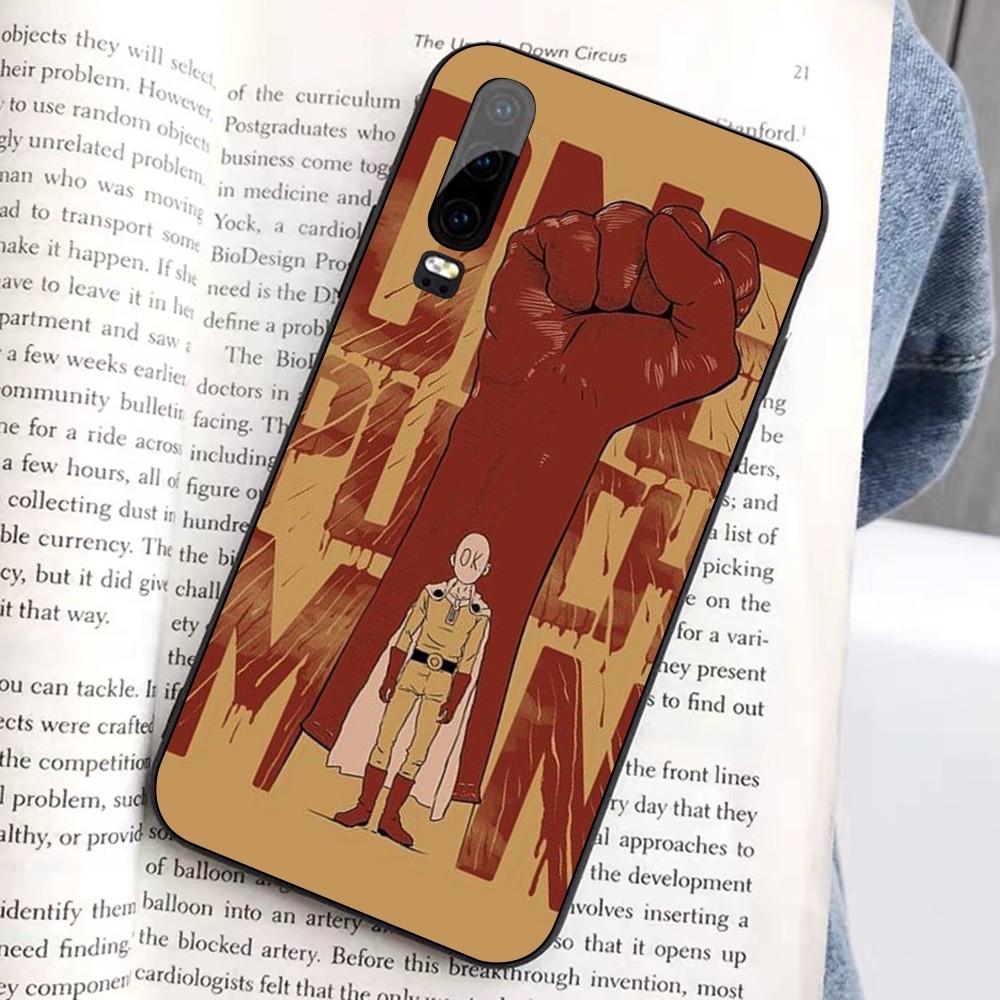 One P-Punch Man Saitama Phone Case For Huawei Honor 10 Lite 9 20 7A 9X 30 50 60 70 Pro Plus Soft Silicone Cover