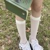1 Pair Japanese Sweet Knee Length Stockings for Ladies Girls Sweet The Calf Socks Knee Socks Summer Thin Loose Socks
