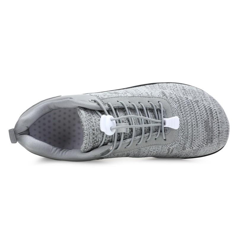 Barefoot Style Minimalist Mesh Sneakers Men Women - Breathable Elastic Lace Low-Top Outdoor Walking Shoes