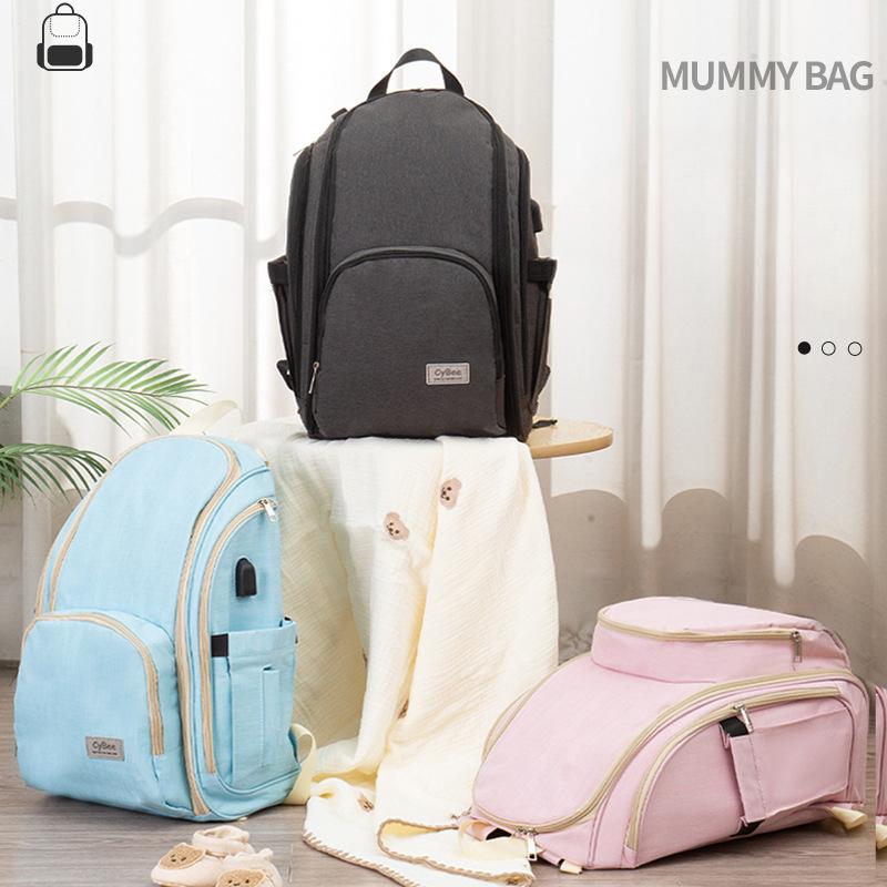 

1 шт., большая вместимость, сумки для подгузников для мам, рюкзаки на молнии для путешествий, сумки для подгузников для беременных, сумки для кормящих подгузников