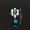 Engood 50Pcs Glass Rhinestone Pendant Button Wedding Sewing Trim & Embellishments Craft DIY Clothing Brooch Decoration Crafts