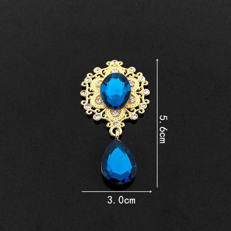 Engood 50Pcs Glass Rhinestone Pendant Button Wedding Sewing Trim & Embellishments Craft DIY Clothing Brooch Decoration Crafts