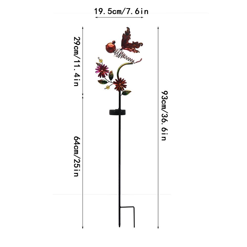 Solar Iron Animal Garden Ornaments