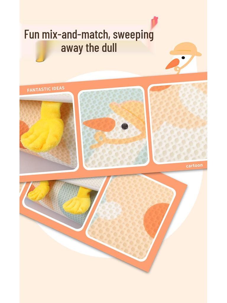 Cartoon Duck Ice Silk Car Seat Cushion for Jetour Traveller Dasheng X70 Plus