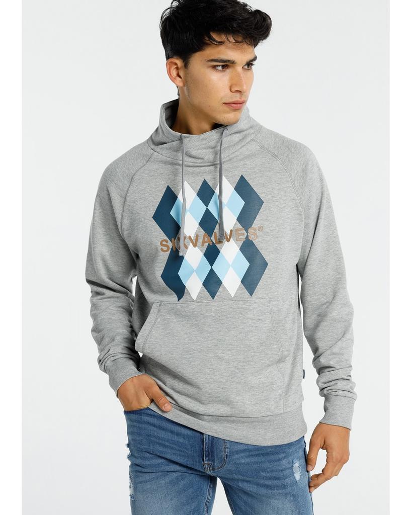 SIX VALVES - Sudadera Cuello Cruzado Grafica Royal - Sudadera Cuello Caja  comprar a buen precio — entrega gratuita, reseñas reales con fotos — Joom