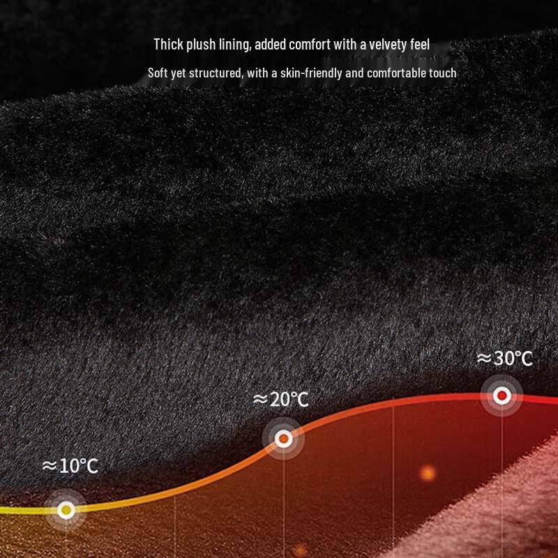 TRIES Men's Soft Fleece-Lined Knit Pullover