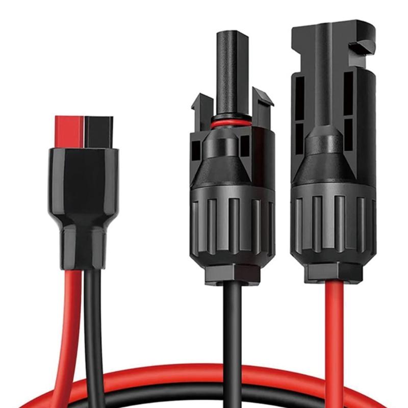 Heavy Type 10AWG Solars Cable With Connectors Waterproofed for Solars Panel Battery Systems