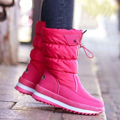 Women Snow Boots Platform Winter Boots Thick Plush Waterproof Non-slip Boots Fashion Women Winter Shoes Warm Fur Botas Mujer