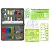 Topography Mapping Tool Kit with Command Ruler Set