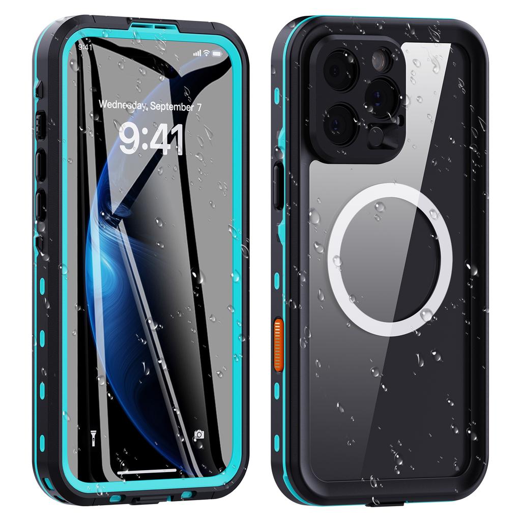 REDPEPPER Dot+ Series For iPhone 16 Pro Case Compatible with MagSafe IP68 Waterproof Clear Phone Cover
