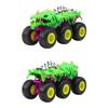 Hot Wheels Monster Truck Transporter Assorted Vehicle Toy Mini Car 4 Cars Box Sold Ages 3 and Up Multi 986G-HWN86