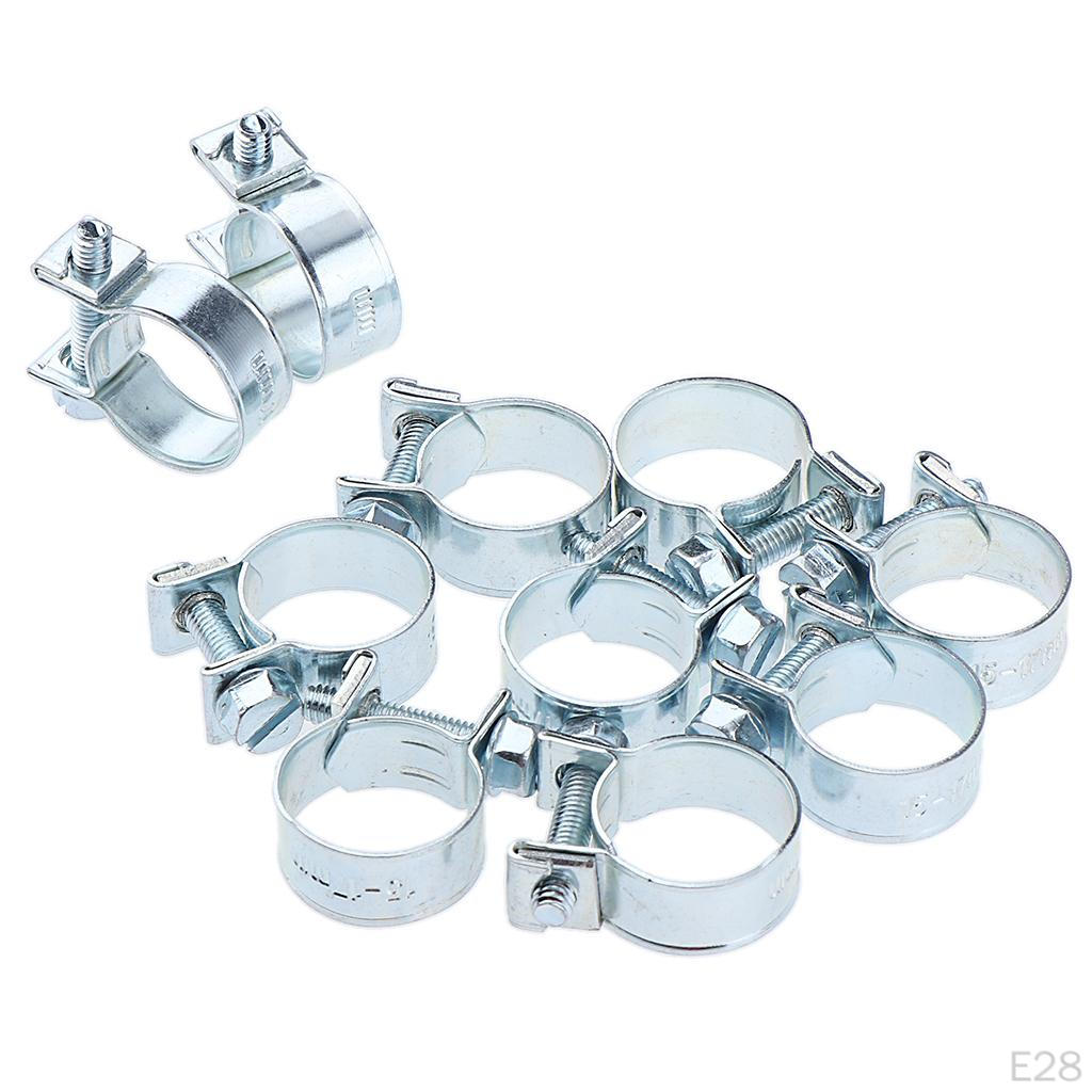 10 Clamps Fuel Line Clips
