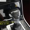 Cubierta Decorativa de Palanca de Cambios para Coche con Acabado de Fibra de Carbono ABS / Accesorios Interiores Rojos Para Kia Sorento MQ4