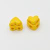 New 5pcs Garment Stoppers Heart-Shaped Plastic Cord Locks Double Hole Spring Toggle Anti-slip Stoppers Garment Accessories