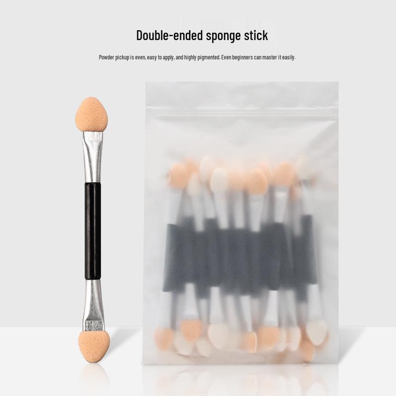 

Nail Art Mirror Powder Double-Ended Sponge Applicator - 30-Piece Set