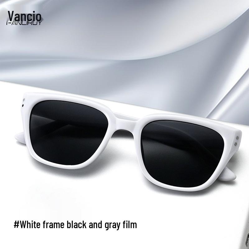 Trendy Retro GM Sunglasses: High-End UV Protection for Men & Women