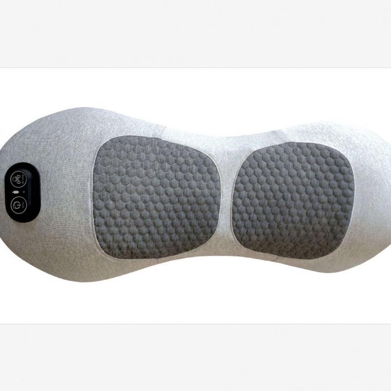 Full English Lumbar Pillow with Heating Vibration Massage and Lifting Support for Bed Sleep Bag Manual USB 3200₽