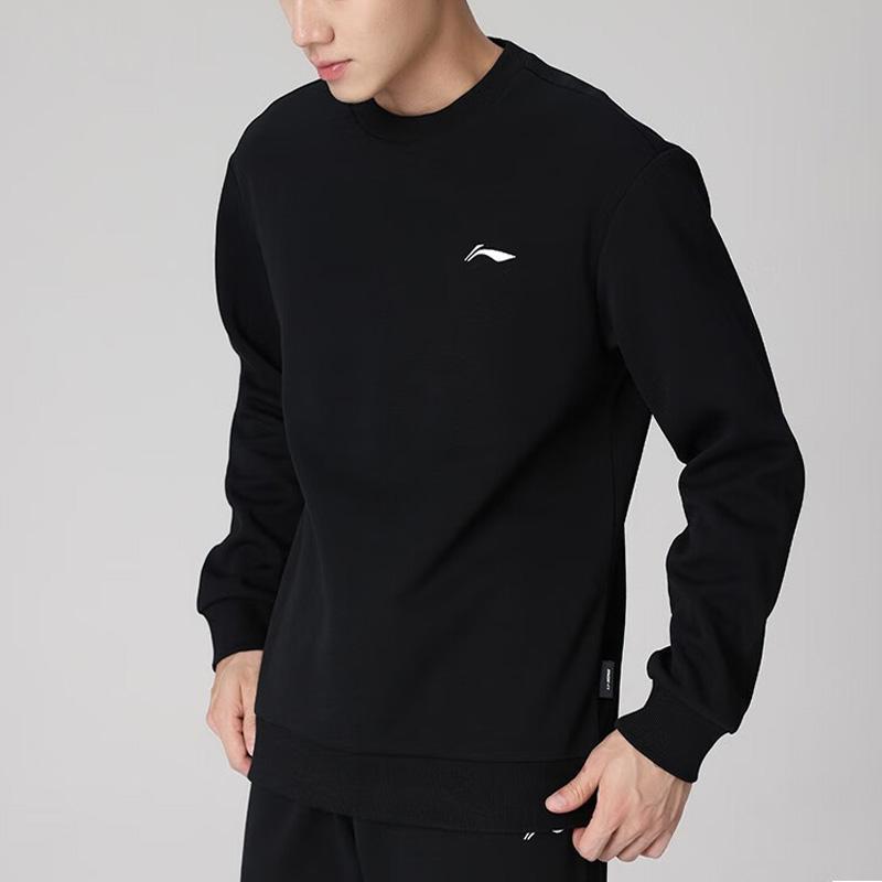 Li Ning Sweatshirts Men's Crew Neck Moderate Regular YWDT527-1