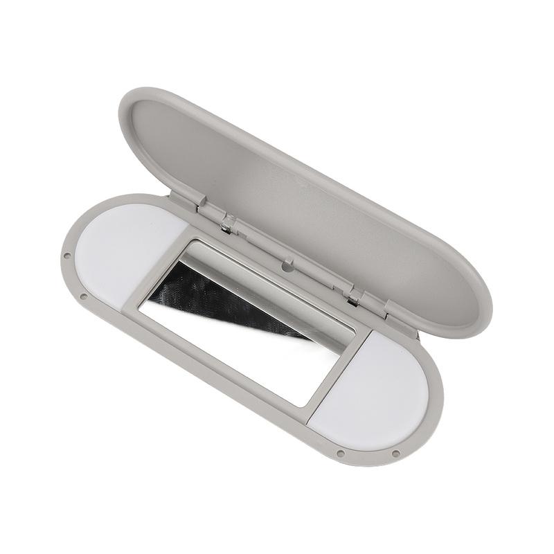 Protetor Solar de Teto de Carro Visor Solar Espelho de Maquilhagem Tampa de Vidro Luz Lâmpada Tampa de Cobertura Para BMW Mini F54 F55 F56 F60 2015-2020