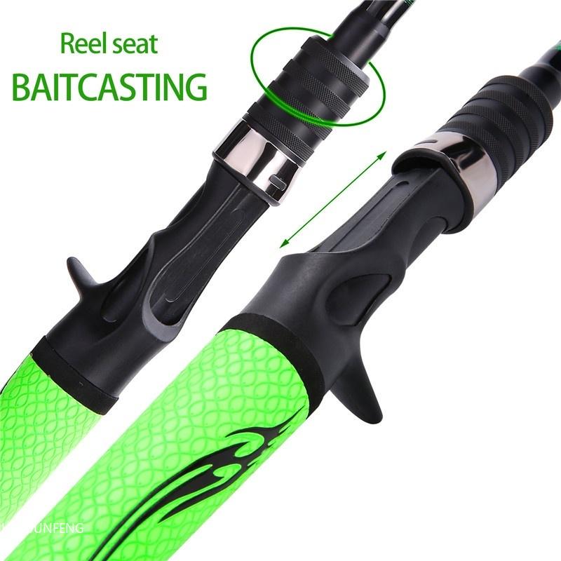 Fishing Rod 2.1M 2.4M Casting Rod Spinning Rod Portable Ultralight Fishing Pole Travel Fishing Pole