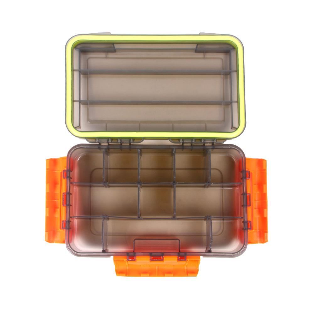 Newup Waterproof Fishing Accessories Lure Tackle Box 2 Sizes Hard Plastic Fishing Lure Box