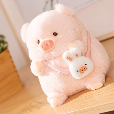 Funny Pig Doll Plush Toys Lying Pig Doll Sleep Pillow Girls Children Cloth Dolls Cartoon Flush Pig Doll Toys Girls Gift Toy