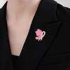10Pcs Cancer Awareness Ribbon Brooch Pins For Women Butterfly Shape Decorative Lapel Pin For Clothing Embellishments