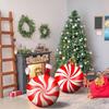1-5PC Inflatable Christmas Candy Ball Outdoor Lawn Garden Decoration Holiday Ornament Fun Party Prop Festive Scene Display Decor